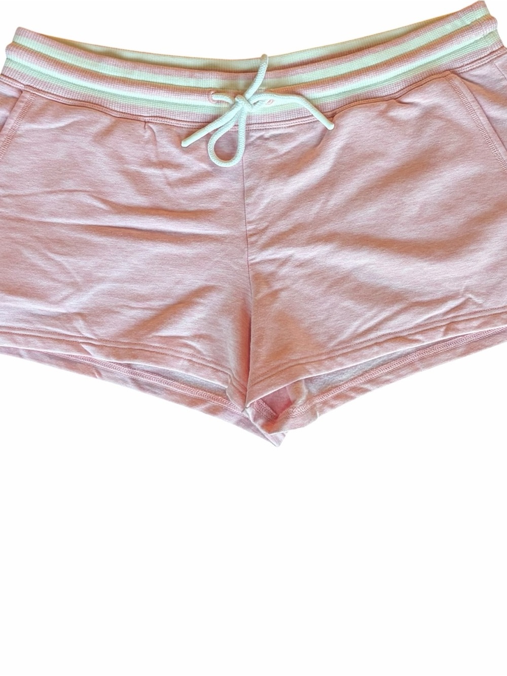 Vineyard Vines Pink Stripe Waistband Athletic Shorts